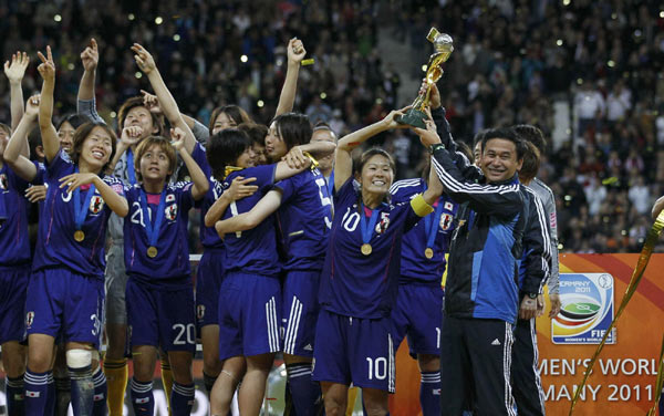 Japan beat US on penalties to win World Cup