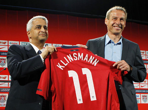 German Klinsmann introduced as new US coach