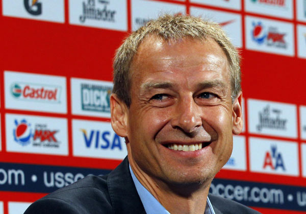 German Klinsmann introduced as new US coach