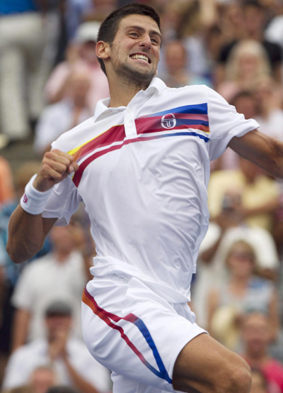 Djokovic still human but game is out of this world