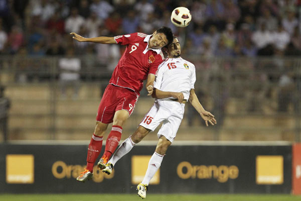 In photos: China suffers 1st loss to Jordan in 27 years