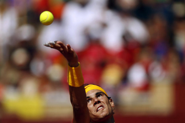 Nadal blitzes Tsonga to put Spain in final