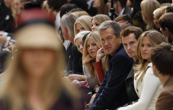 Murray, girlfriend spotted at London fashion week