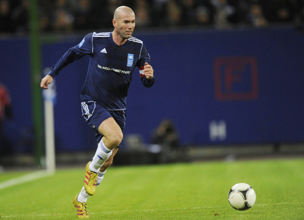 Ronaldo, Zidane hold charity match against poverty