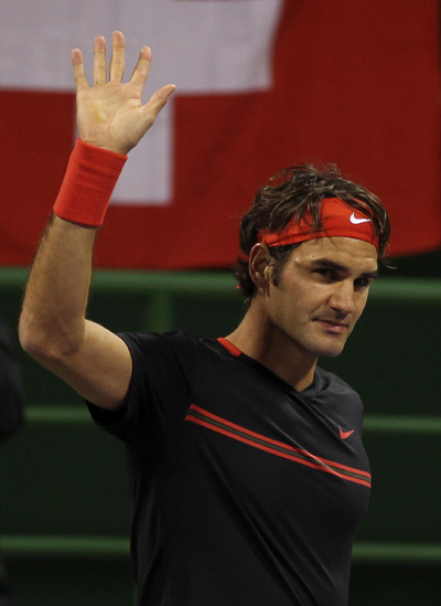 Sublime Federer extends winning run to 19 matches