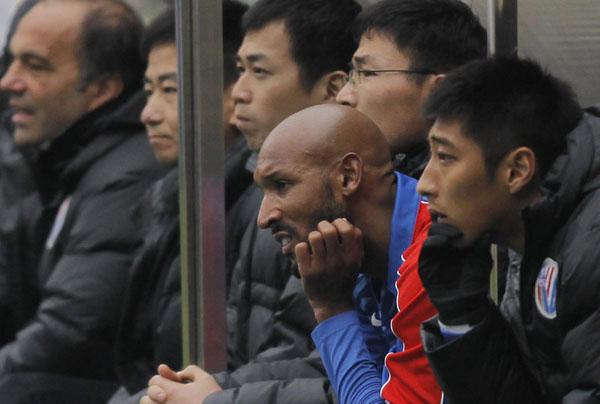 Anelka named as Shenhua 'player-coach'