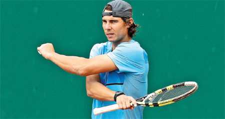 Nadal admits to nerves