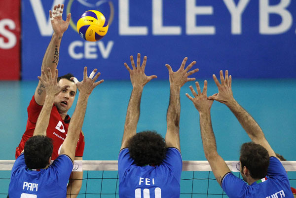 Italy qualify for men's Olympic volleyball
