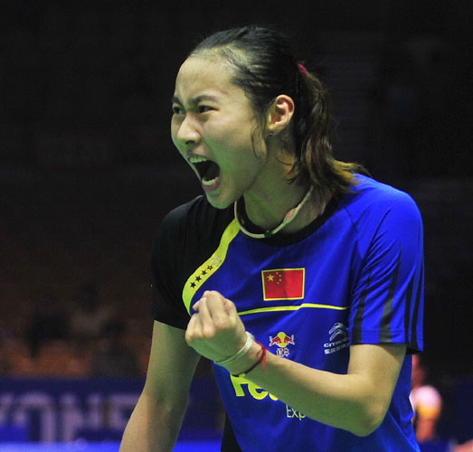 China irons Germany to advance in Uber Cup semis