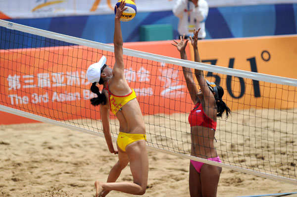 China leads medals table at 3rd Asian Beach Games