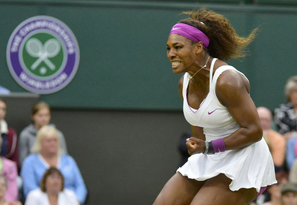 Heavy-hitting Serena blasts Kvitova off court
