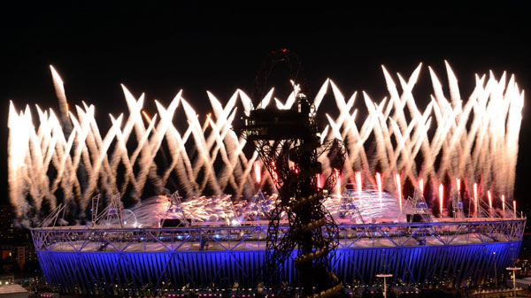 Kaleidoscopic pageant sets London Games rolling