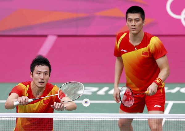 China wins men's doubles badminton Olympic gold