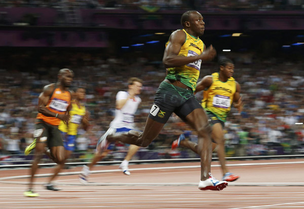 Imperious Bolt blazes to sprint double-double