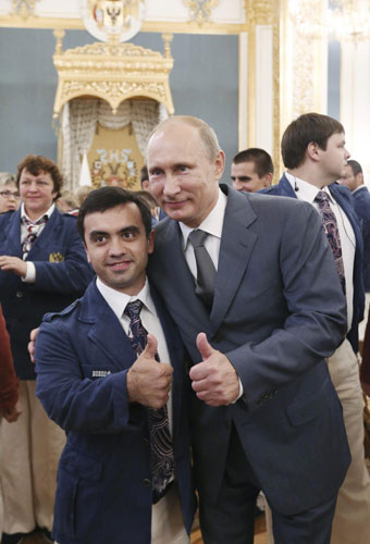 Putin voices support to Russian Paralympic team