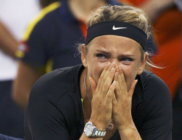 No regrets for Azarenka after pushing the 'greatest'
