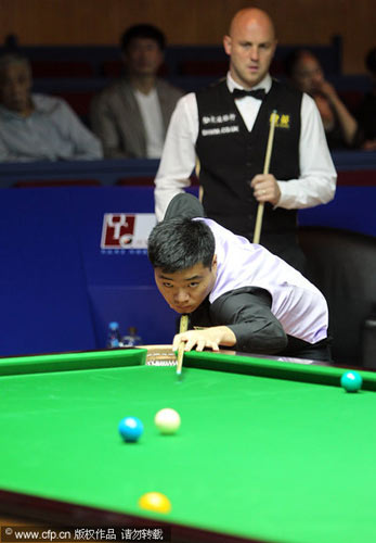 Ding Junhui suffers first round defeat at Shanghai Masters
