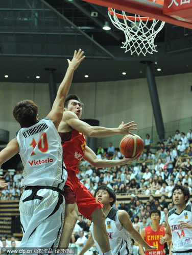 China defeated by Japan in FIBA Asia Cup