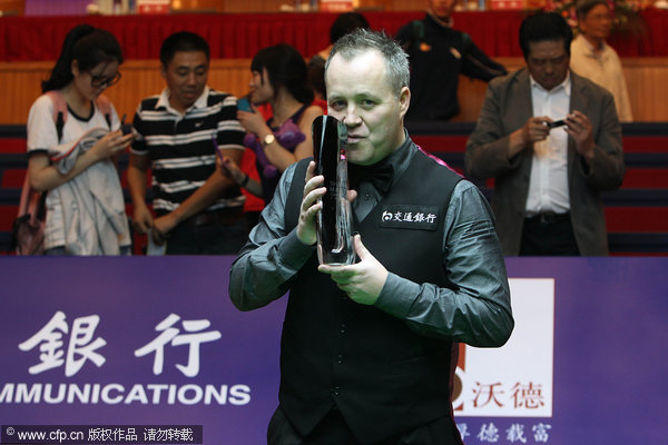 Higgins outclasses Trump in Shanghai Masters final