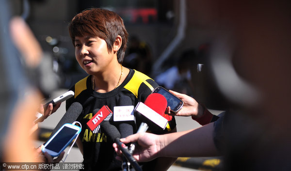 Wang Meng attends first national team training after suspension