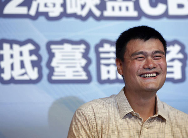 Yao Ming, Sharks in Taiwan for Straits Cup