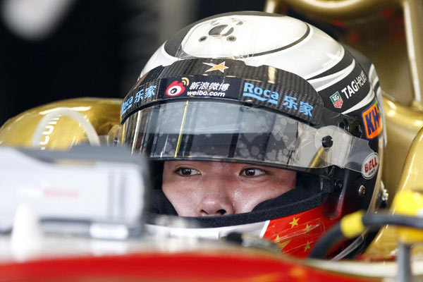 China now has its own F1 driver