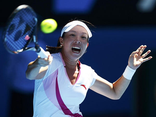 Zheng makes most of her time in the spotlight