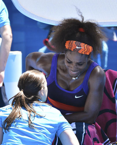Battered Serena 'relieved' Open is over