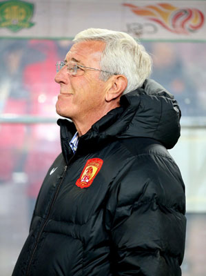 Lippi stays alert upon crucial matches in AFC Champions league