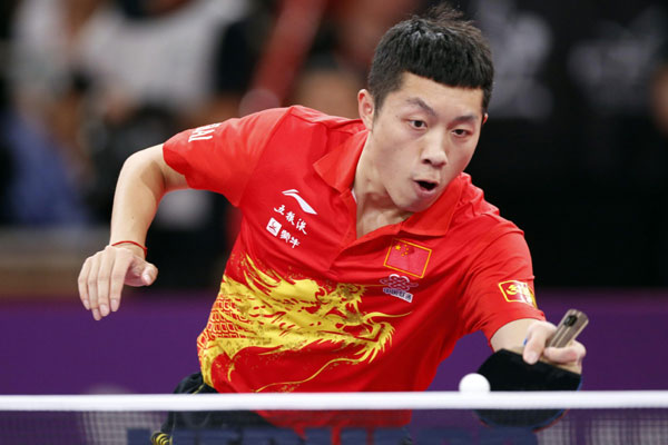 Top seed Xu Xin reaches second round in Paris tournament