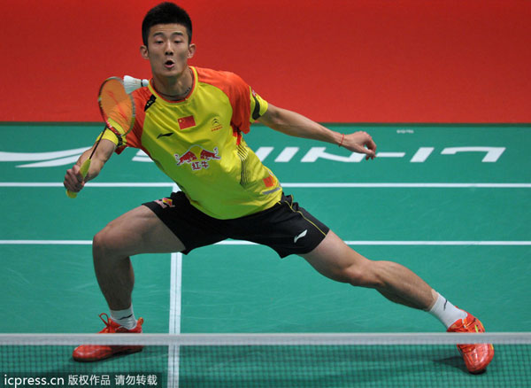 China sweeps Indonesia to reach quarters at Sudirman Cup
