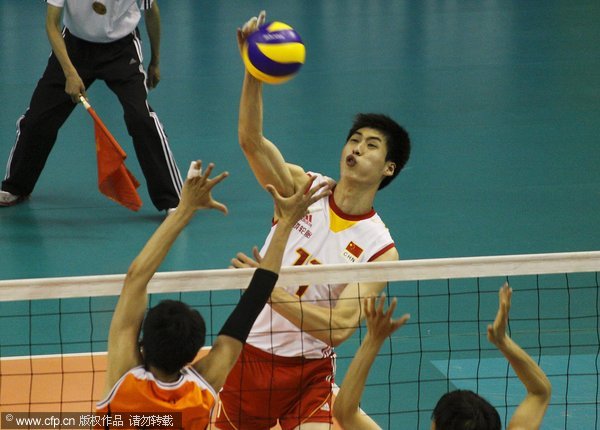 Hosts win China International Men's Volleyball Tournament