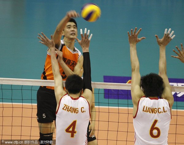 Hosts win China International Men's Volleyball Tournament