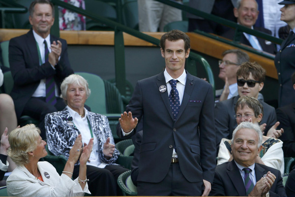 I can cope with favorite tag, says Murray