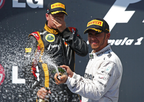 Hamilton wins in Hungary from pole to end drought