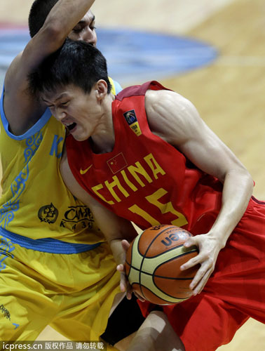 Zhou Peng takes China over Kazakhstan at Asian championship