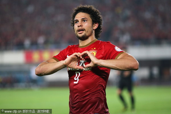 Guangzhou beats Qatar 2-0 in AFC first leg