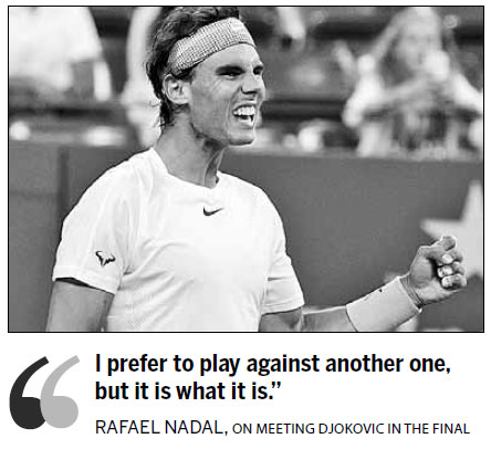 Nadal set to crown a grand return