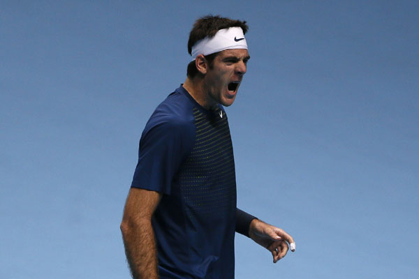 Tough nut Djokovic resists Del Potro, hope for Federer