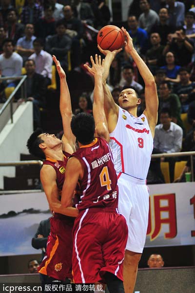 Beijing lost to Zhejiang, Guangdong remains undefeated