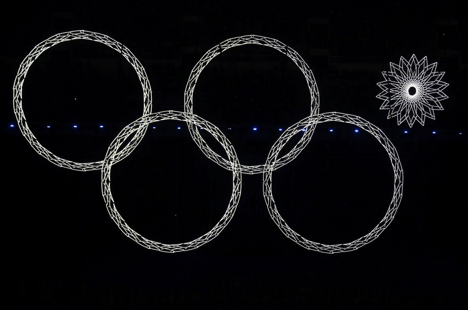 Opening ceremony of the Sochi Winter Olympics