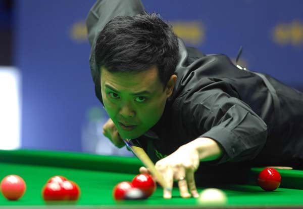 Ding Junhui lost to Murphy, Marco Fu upset world No 1