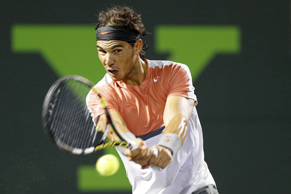 Nadal shows Hewitt respect but no mercy in Miami rout