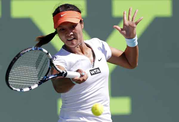 Li Na rallies past Keys in 3rd round at Sony Open
