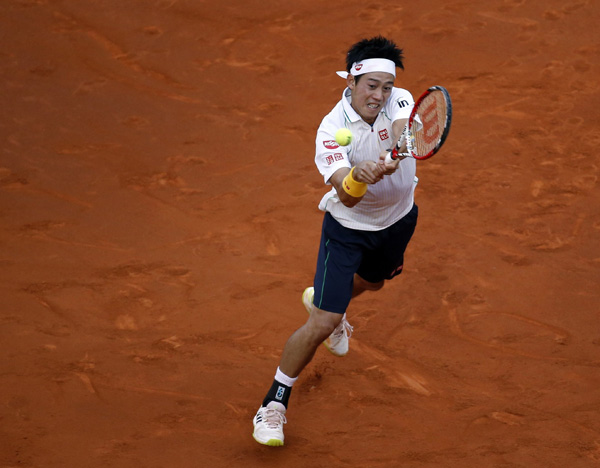 Nadal wins Madrid Open after Nishikori retires