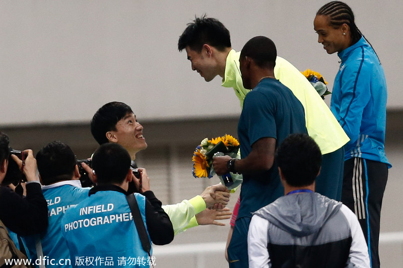 Liu Xiang's fellow teammate shines