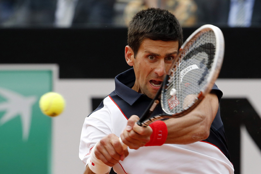 Djokovic, Serena Williams take Italian Open titles