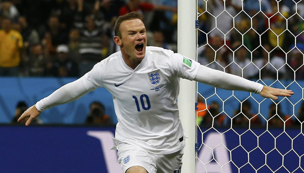 Rooney's first career World Cup goal not enough