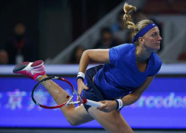 Sharapova to meet Kvitova in China Open final