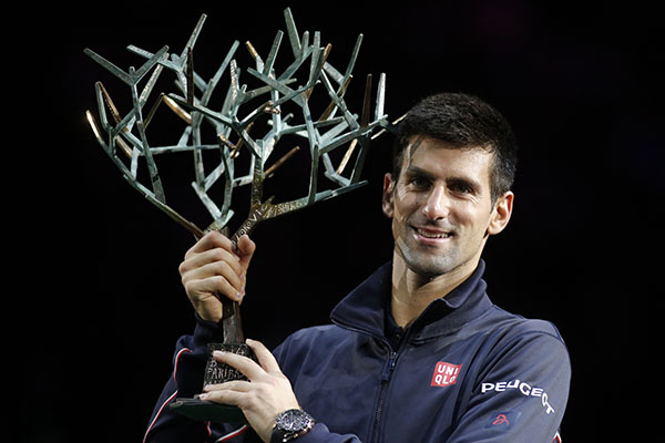 Djokovic close to sealing number one status after Paris title